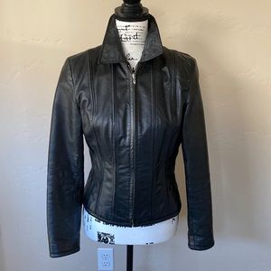 Moda International Leather Jacket size S